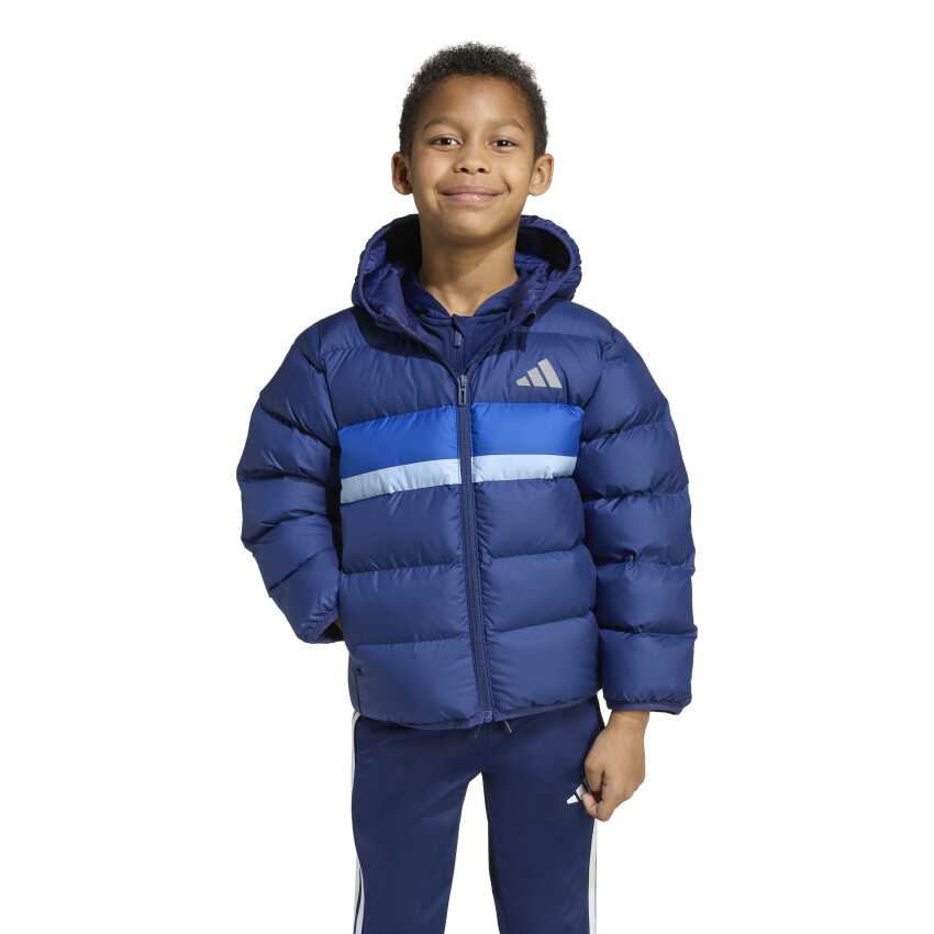 Adidas Synthetic Down Mavi Çocuk Mont - 1