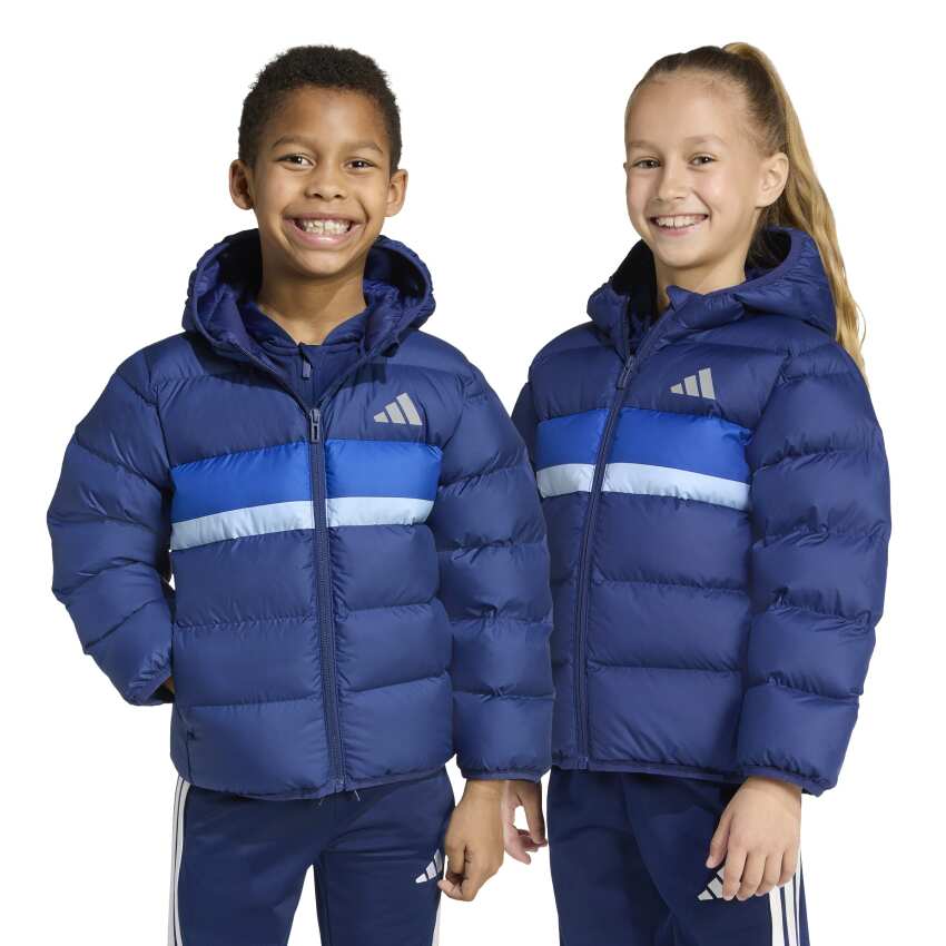 Adidas Synthetic Down Mavi Çocuk Mont - 7