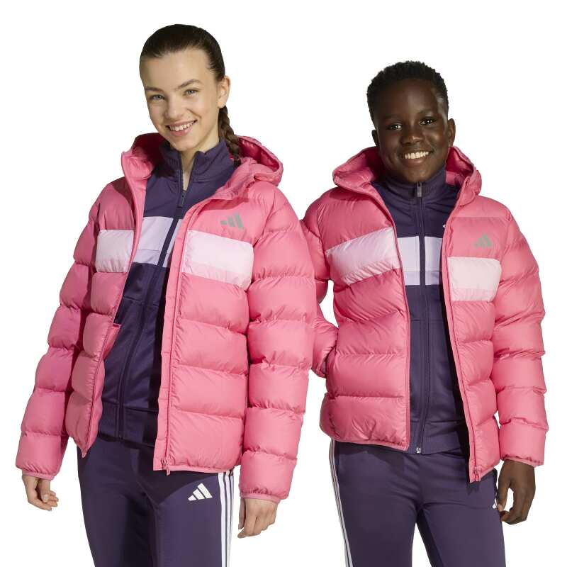 Adidas Synthetic Down Pembe Çocuk Mont - 7