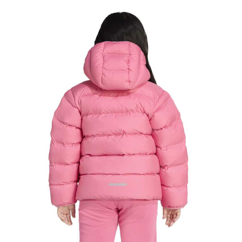 Adidas Synthetic Down Pembe Çocuk Mont - 2