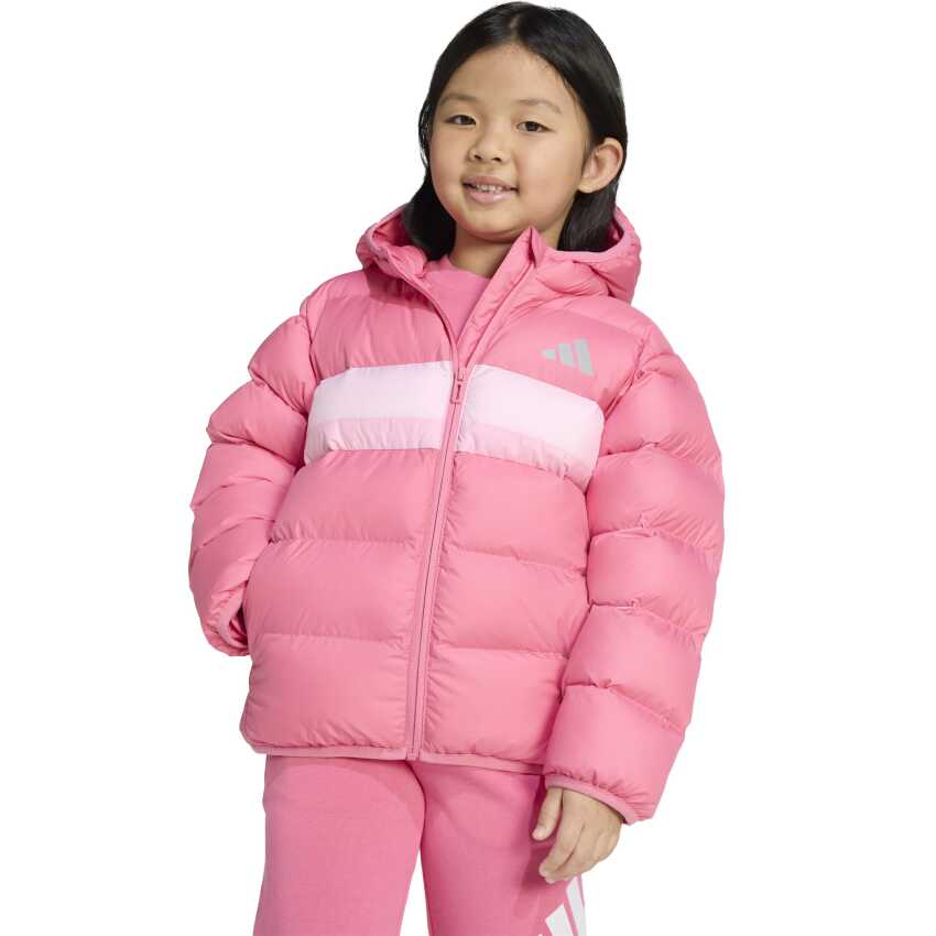 Adidas Synthetic Down Pembe Çocuk Mont - 5