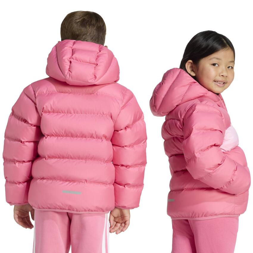 Adidas Synthetic Down Pembe Çocuk Mont - 7