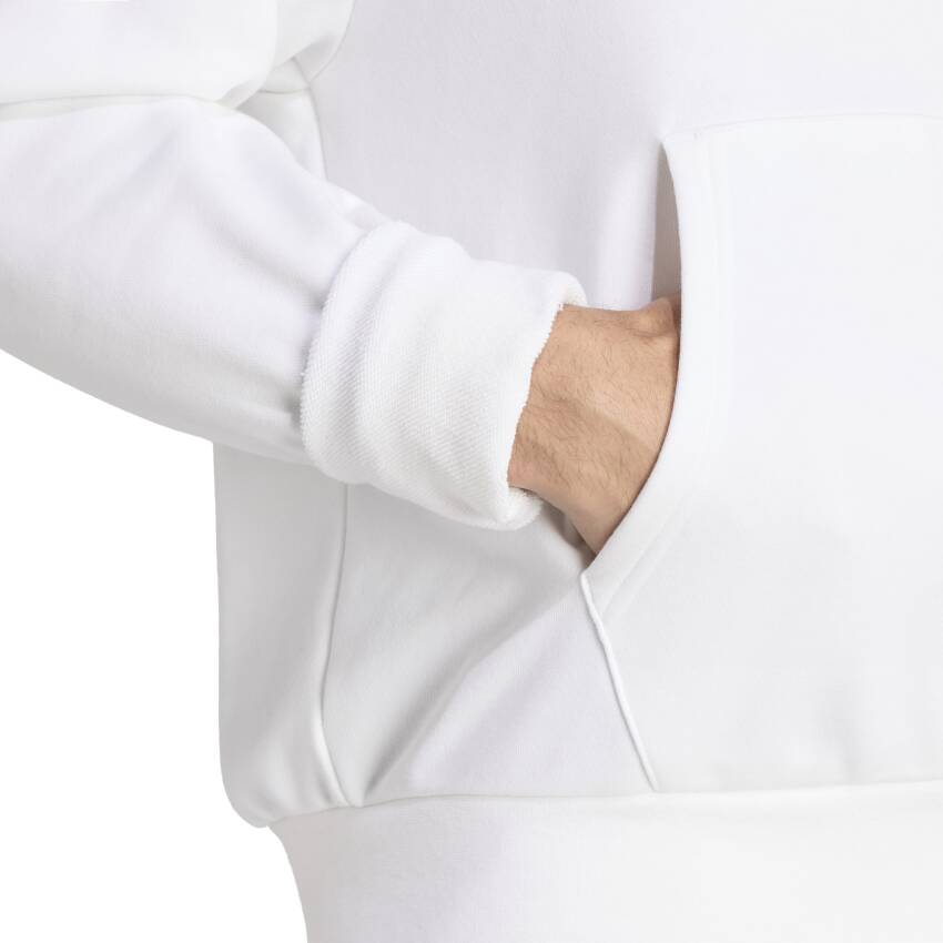 Adidas Terrex Snow Adventure Graphic Kapüşonlu Beyaz Erkek Sweatshirt - 5