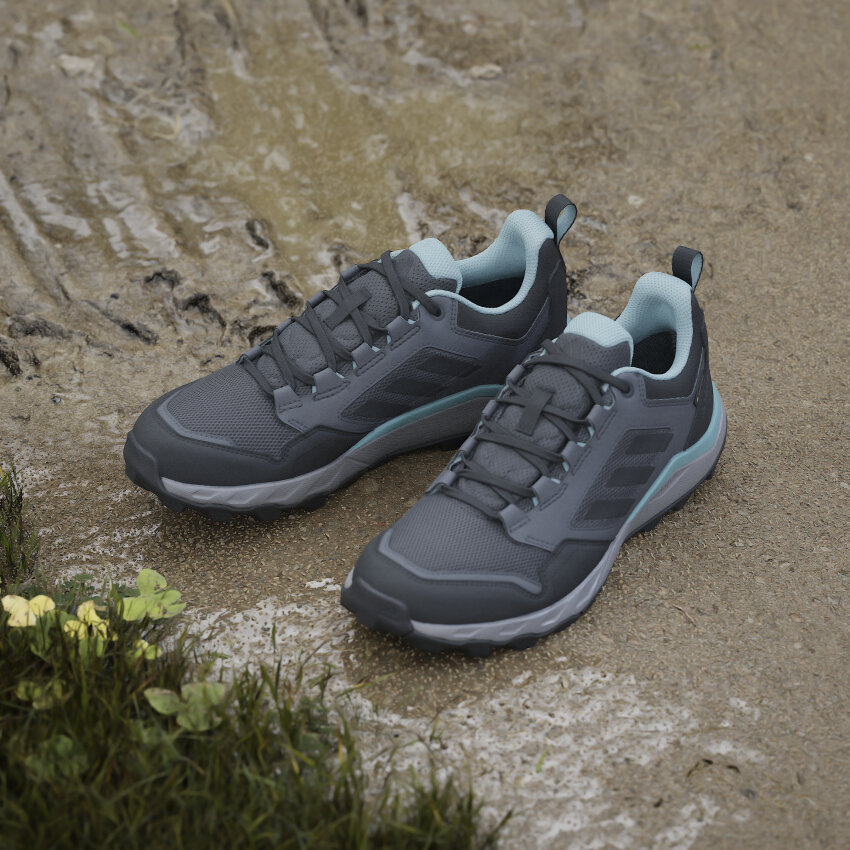 Adidas TERREX TRACEROCKER 2 GTX W Gri Kadın Outdoor Ayakkabı - 9