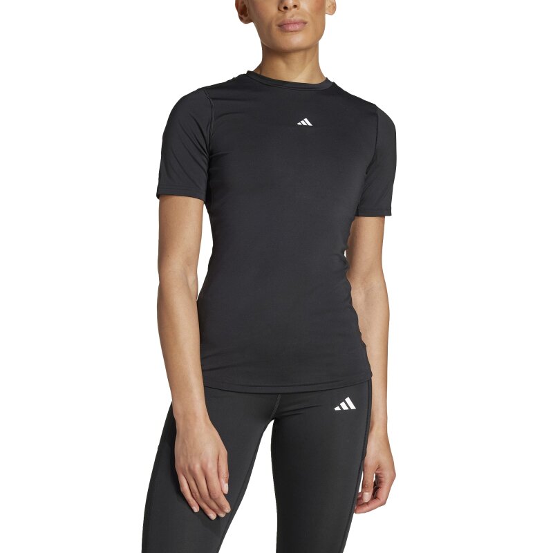 Adidas TECHFIT Training Siyah Kadın Tshirt - 2