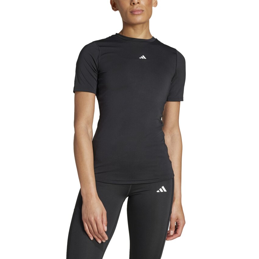 Adidas TECHFIT Training Siyah Kadın Tshirt - 2