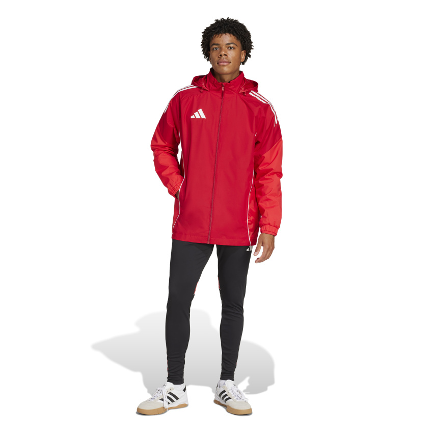 Adidas Tiro 25 Competition All-Weather Kırmızı Erkek Yağmurluk - 4