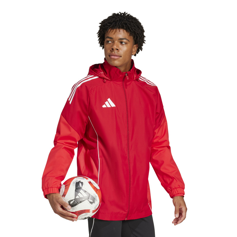 Adidas Tiro 25 Competition All-Weather Kırmızı Erkek Yağmurluk - 3