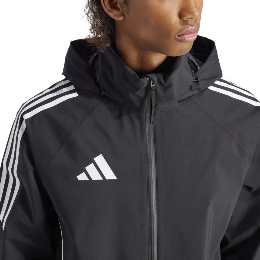 Adidas Tiro24 Siyah Erkek Yağmurluk - 4