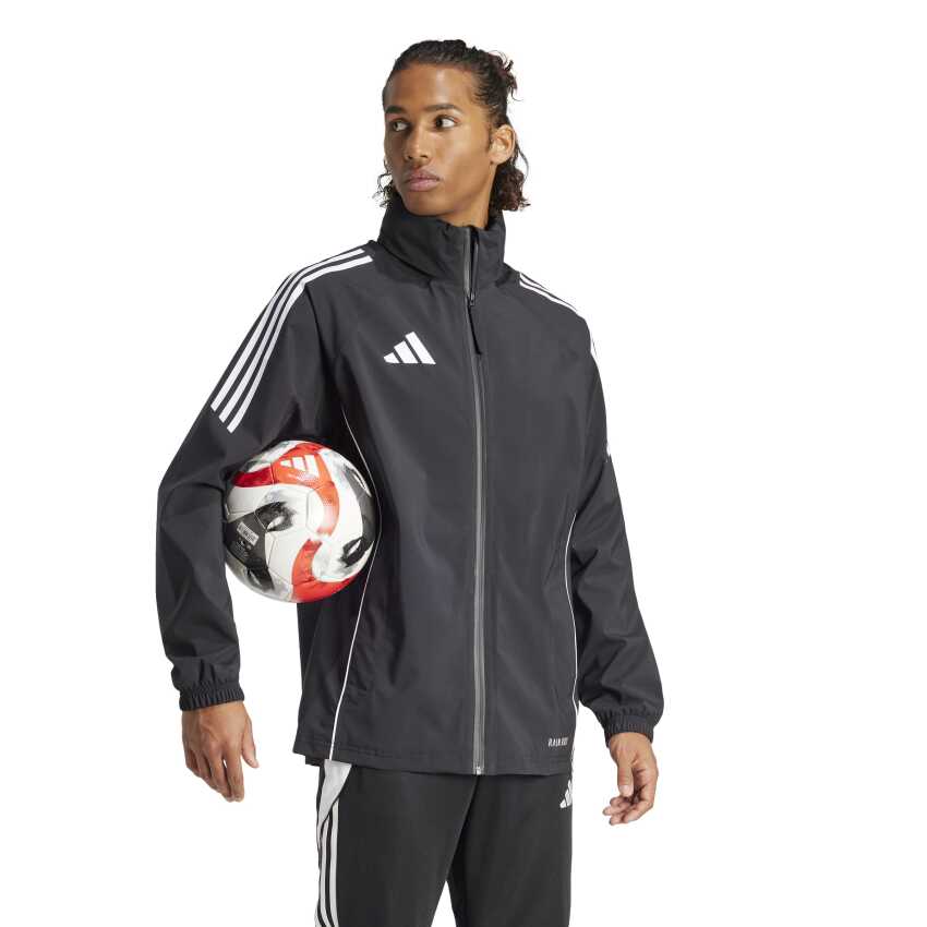 Adidas Tiro24 Siyah Erkek Yağmurluk - 6