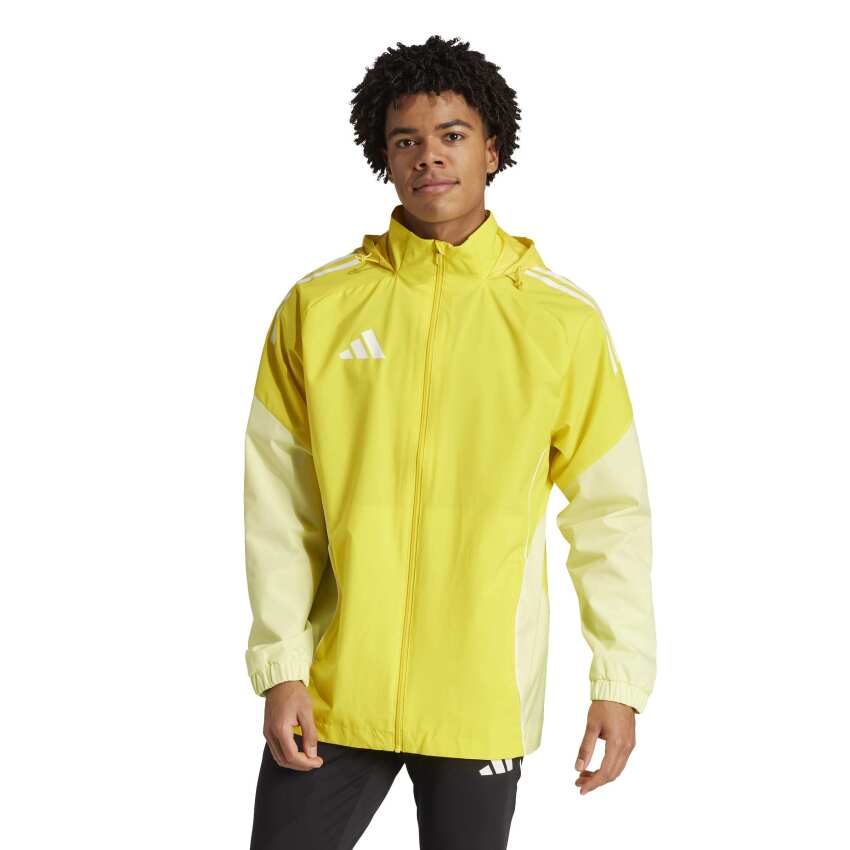 Adidas Tiro25C Aw Jkt Sarı Erkek Yağmurluk - 1