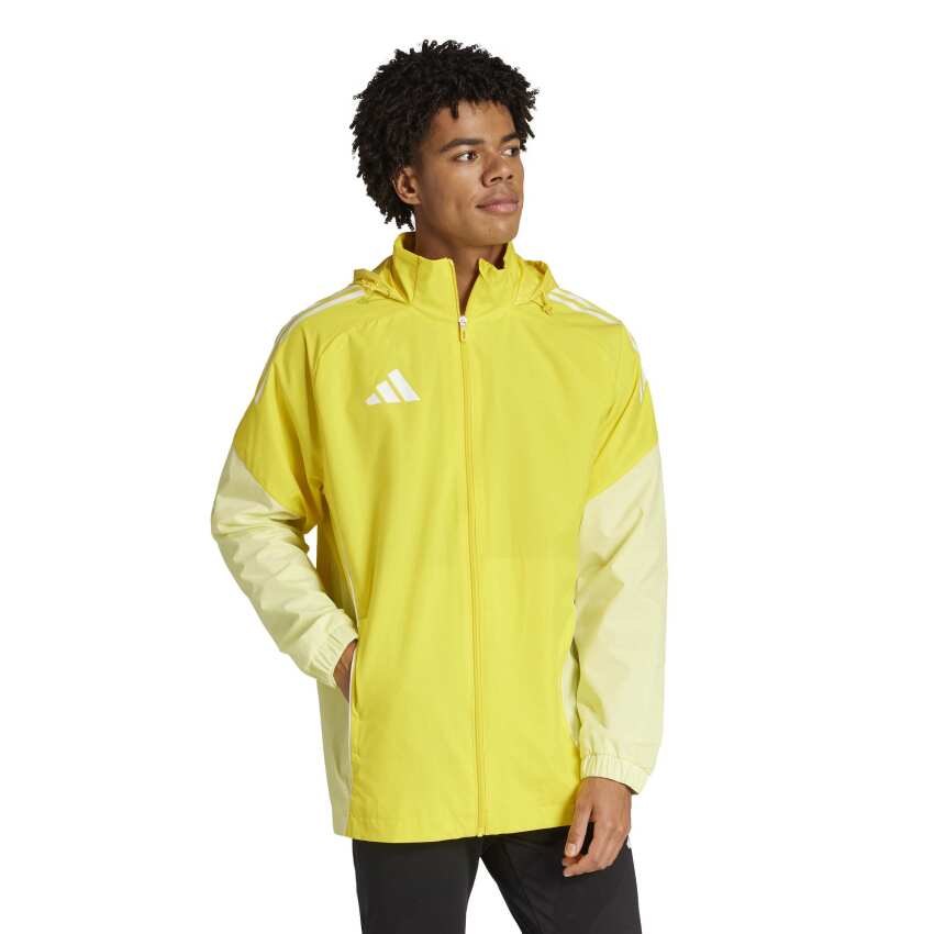 Adidas Tiro25C Aw Jkt Sarı Erkek Yağmurluk - 3