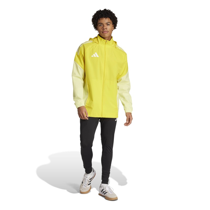 Adidas Tiro25C Aw Jkt Sarı Erkek Yağmurluk - 4