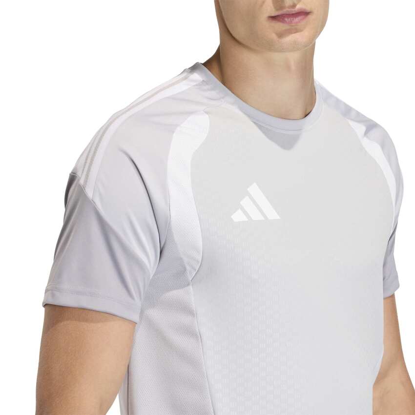 Adidas Tiro26 Competition Jersey Gri Erkek Forma - 6