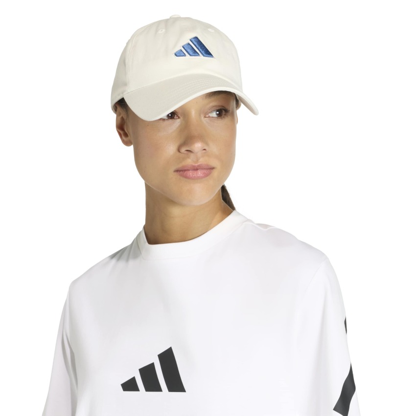 Adidas Tonal Logo Dad Beyaz Unisex Şapka - 6