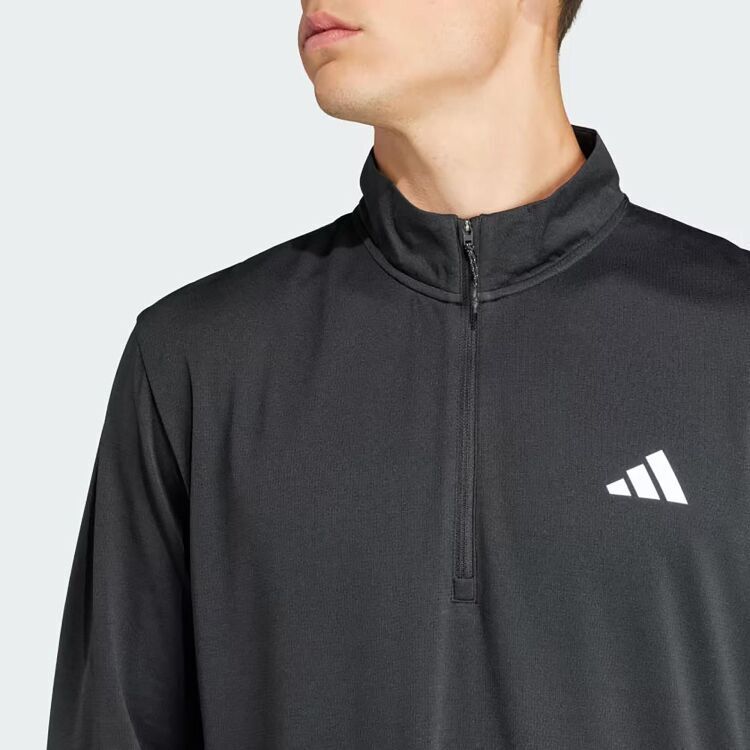 Adidas TR-ES 1I4ZIP SİYAH Erkek Sweatshirt - 5