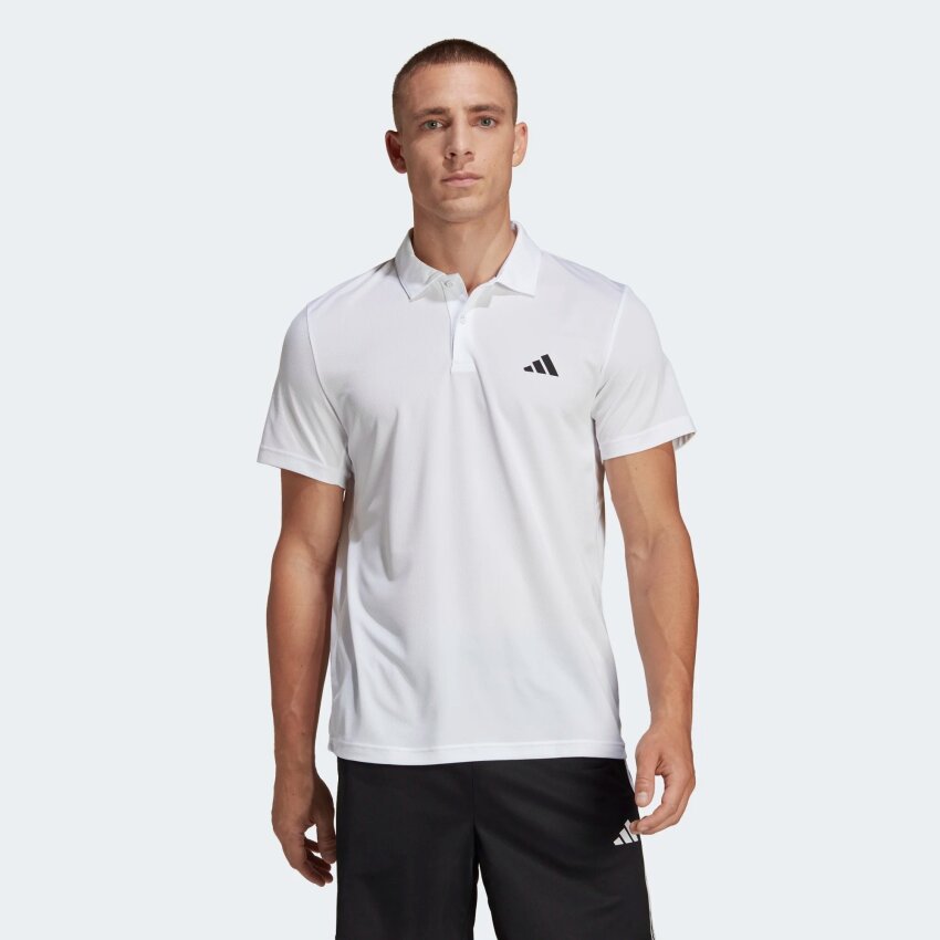 Adidas TR-ES BASE POLO BEYAZ Erkek Polo Tshirt - 1