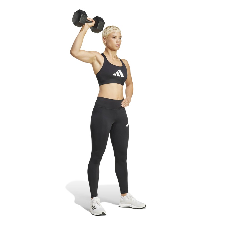 Adidas Train Essentials Big Logo Full-Length Siyah Kadın Tayt - 3