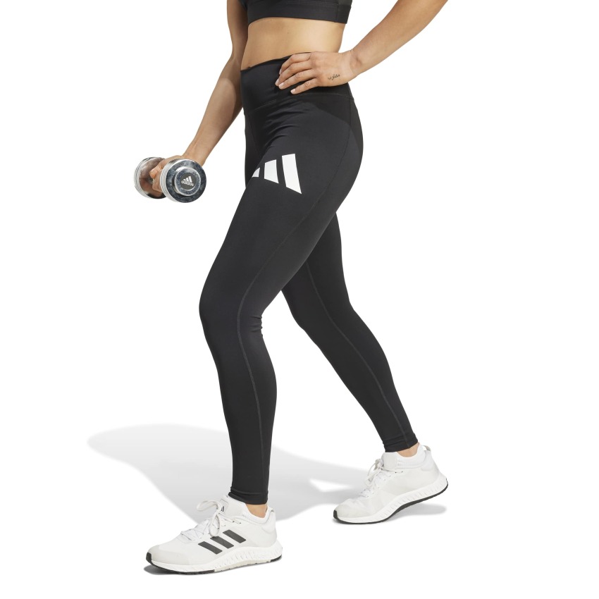 Adidas Train Essentials Big Logo Full-Length Siyah Kadın Tayt - 1