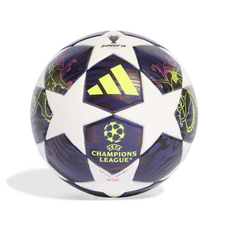Adidas UEFA Champions League Final Mini Mor Çocuk Futbol Topu - 1