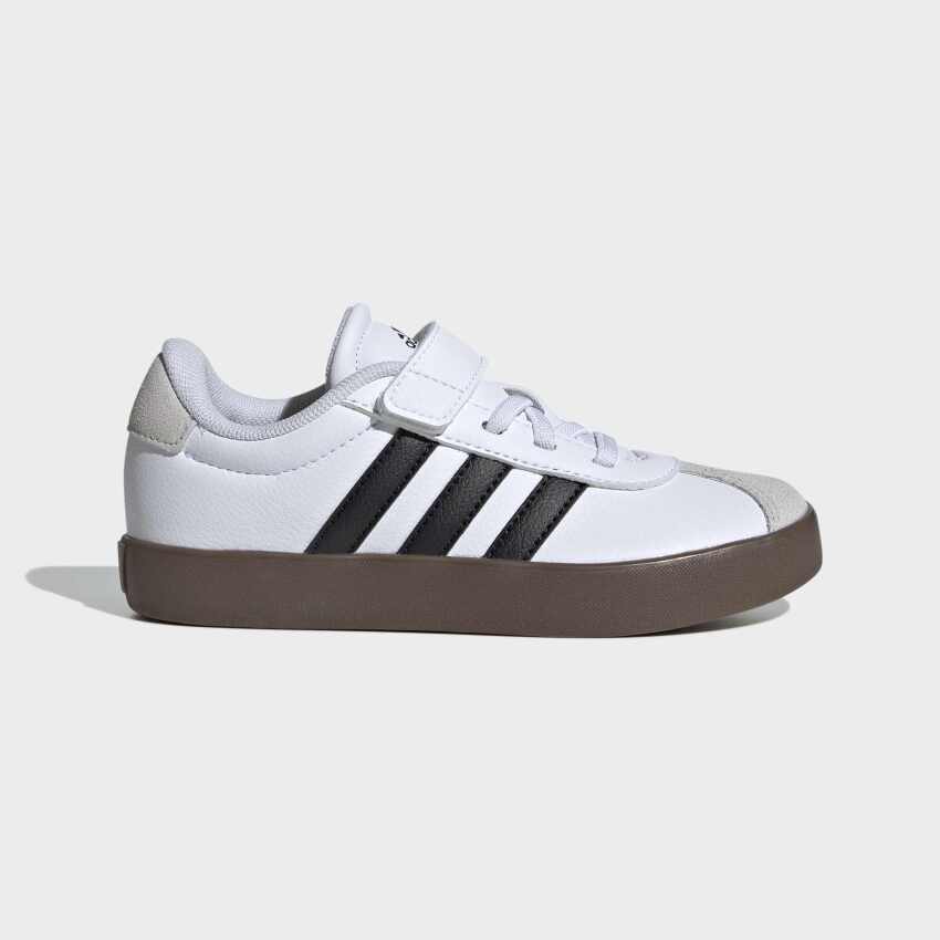 Adidas VL Court 3.0 Beyaz Çocuk Günlük Ayakkabı - 1