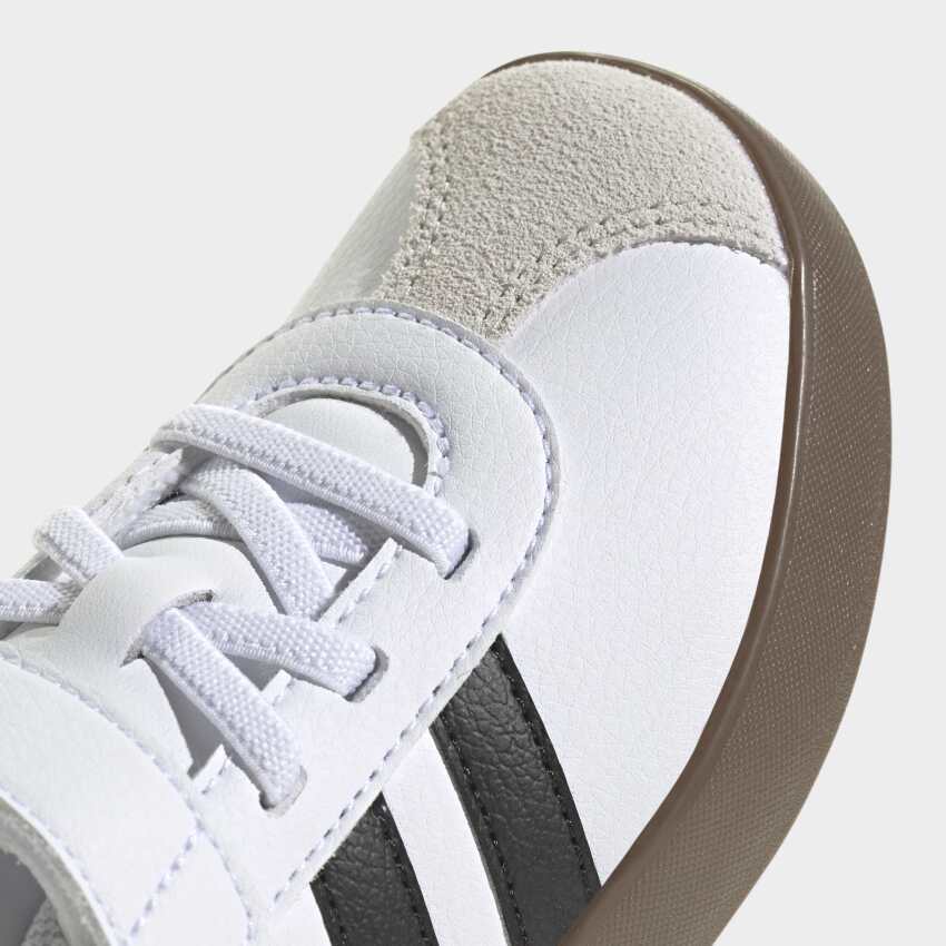 Adidas VL Court 3.0 Beyaz Çocuk Günlük Ayakkabı - 8