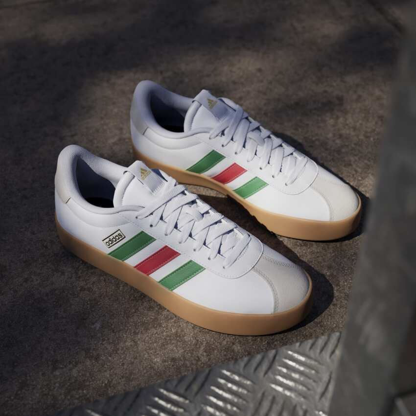 Adidas VL COURT 3.0 BEYAZ Erkek Günlük Ayakkabı - 4