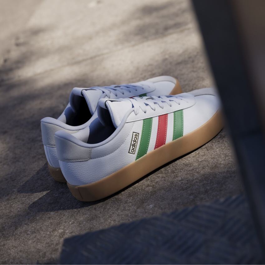 Adidas VL COURT 3.0 BEYAZ Erkek Günlük Ayakkabı - 5