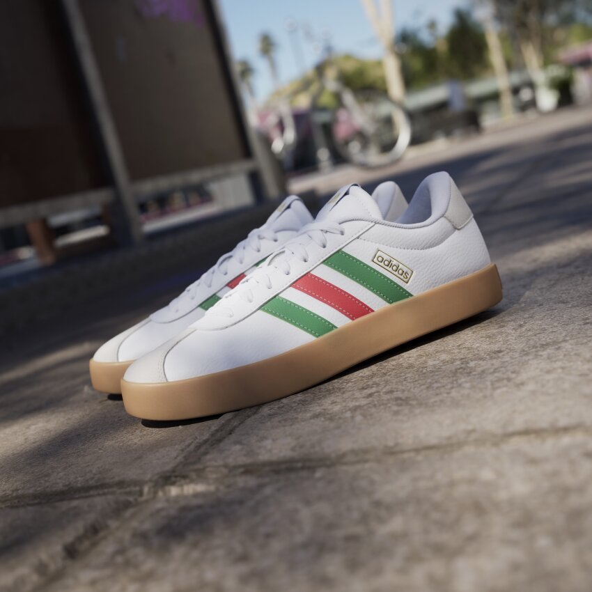 Adidas VL COURT 3.0 BEYAZ Erkek Günlük Ayakkabı - 10