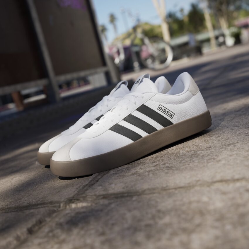 Adidas VL COURT 3.0 BEYAZ Erkek Günlük Ayakkabı - 11