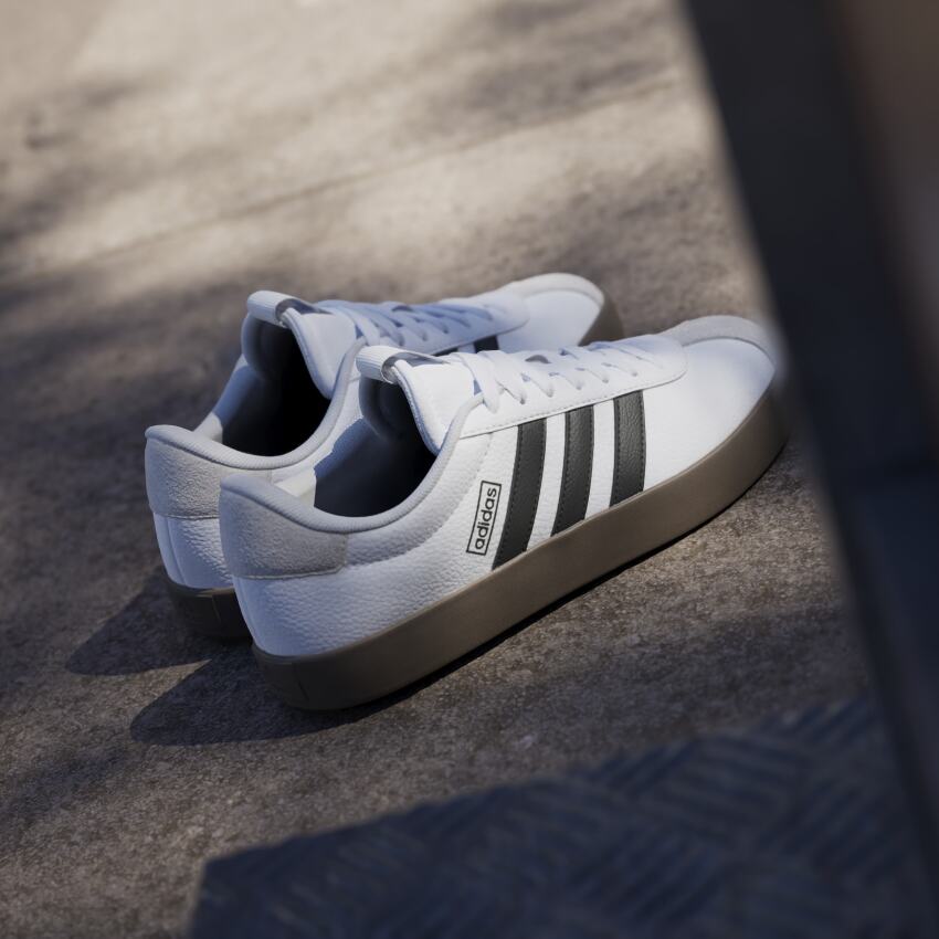 Adidas VL COURT 3.0 BEYAZ Kadın Günlük Ayakkabı - 5