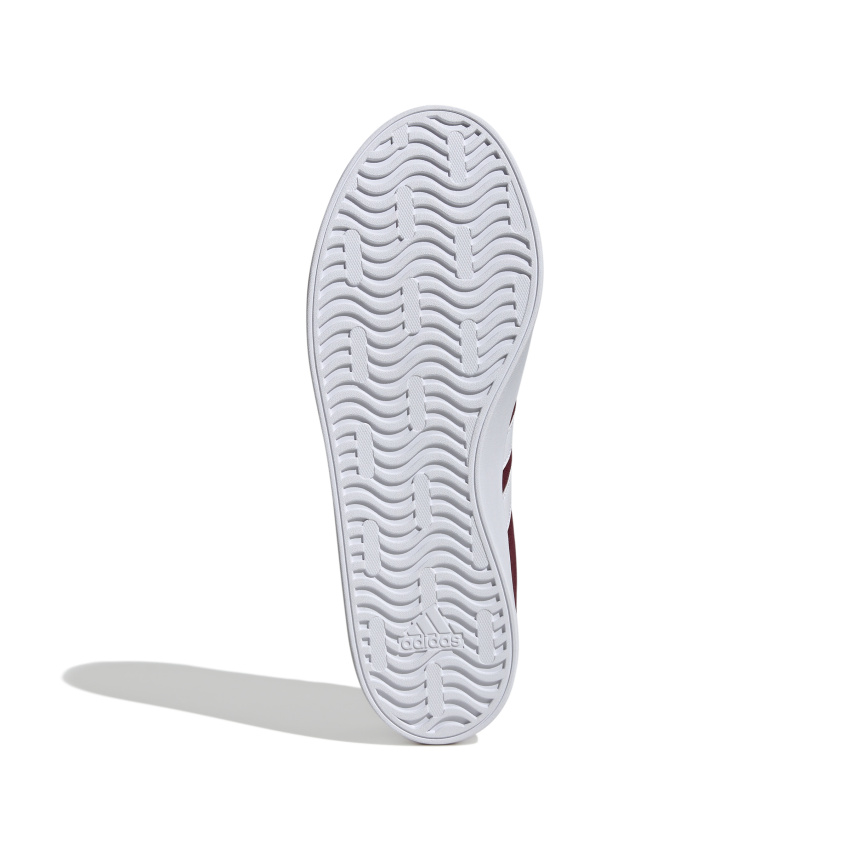 Adidas VL Court 3.0 Bordo Erkek Günlük Ayakkabı - 4