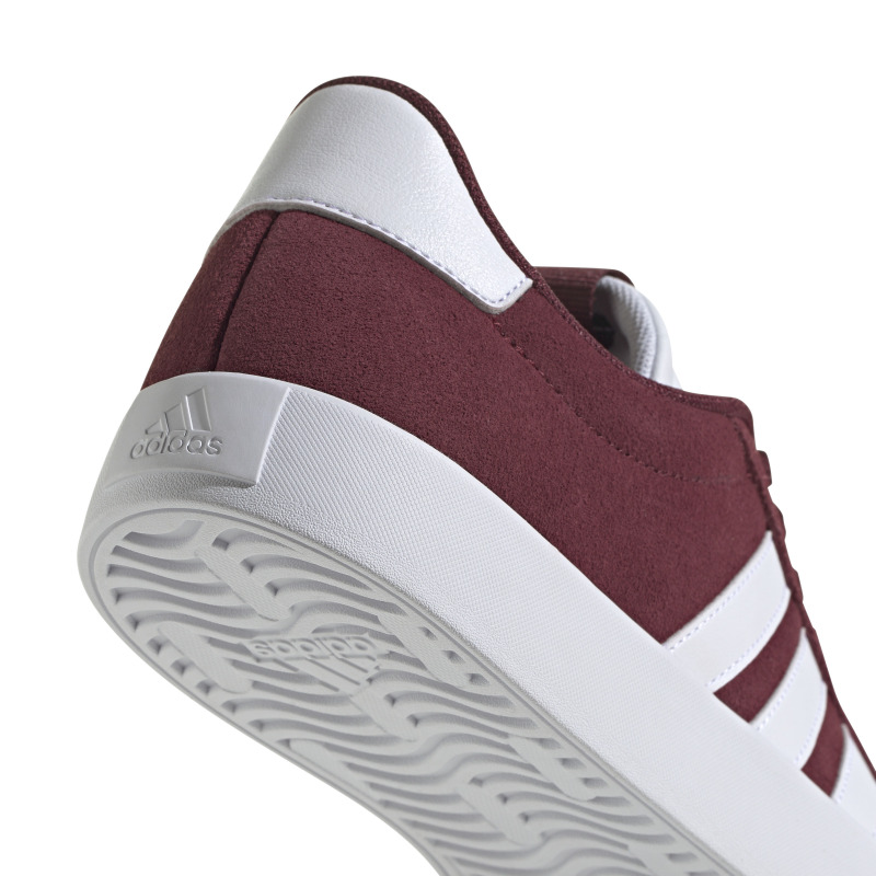 Adidas VL Court 3.0 Bordo Erkek Günlük Ayakkabı - 7