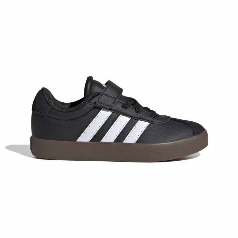 Adidas VL Court 3.0 El C SİYAH Çocuk Günlük Ayakkabı - 1