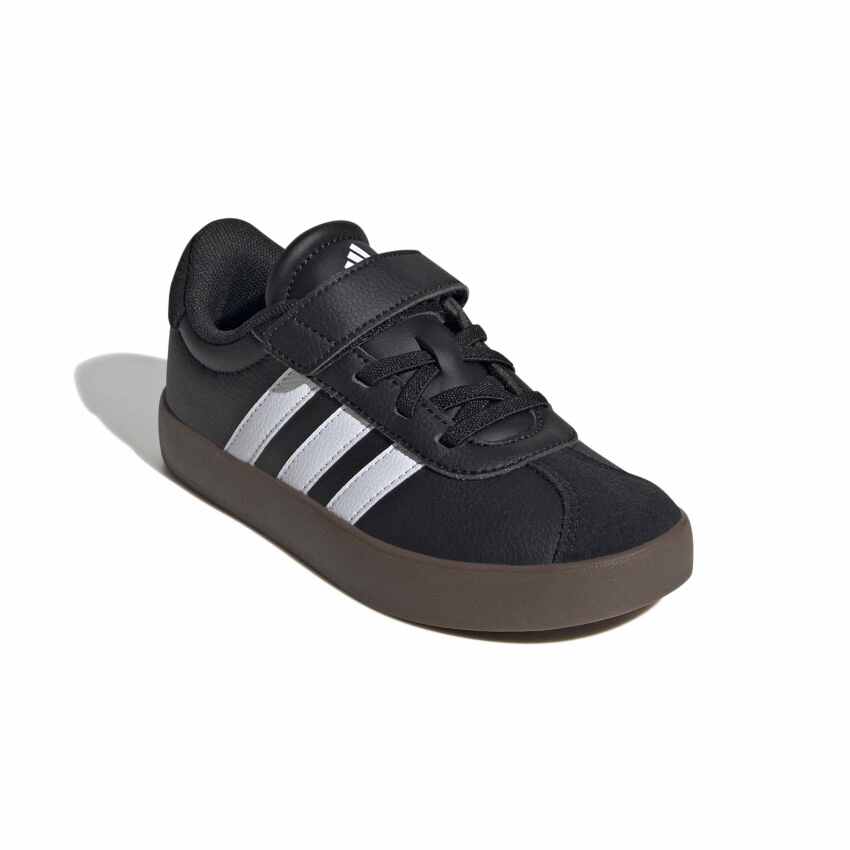 Adidas VL Court 3.0 Siyah Çocuk Günlük Ayakkabı - 5