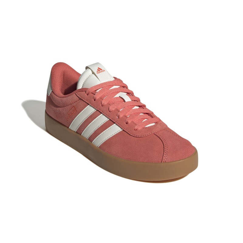 Adidas VL Court 3.0 KIRMIZI Kadın Günlük Ayakkabı - 4