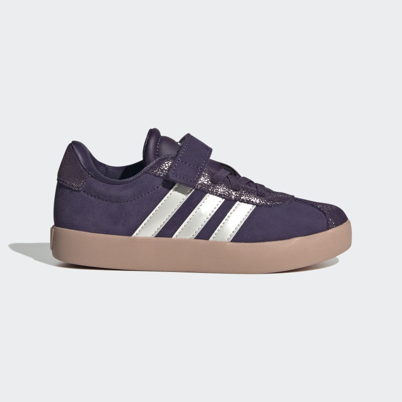 Adidas VL Court 3.0 Mor Çocuk Günlük Ayakkabı - 1