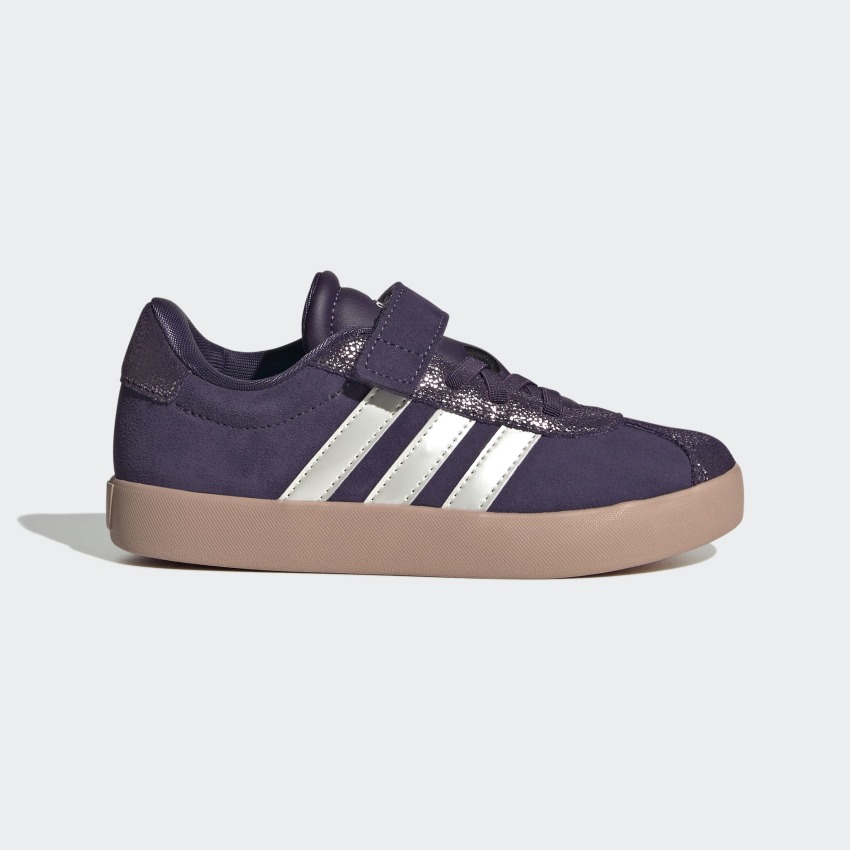 Adidas VL Court 3.0 Mor Çocuk Günlük Ayakkabı - 1