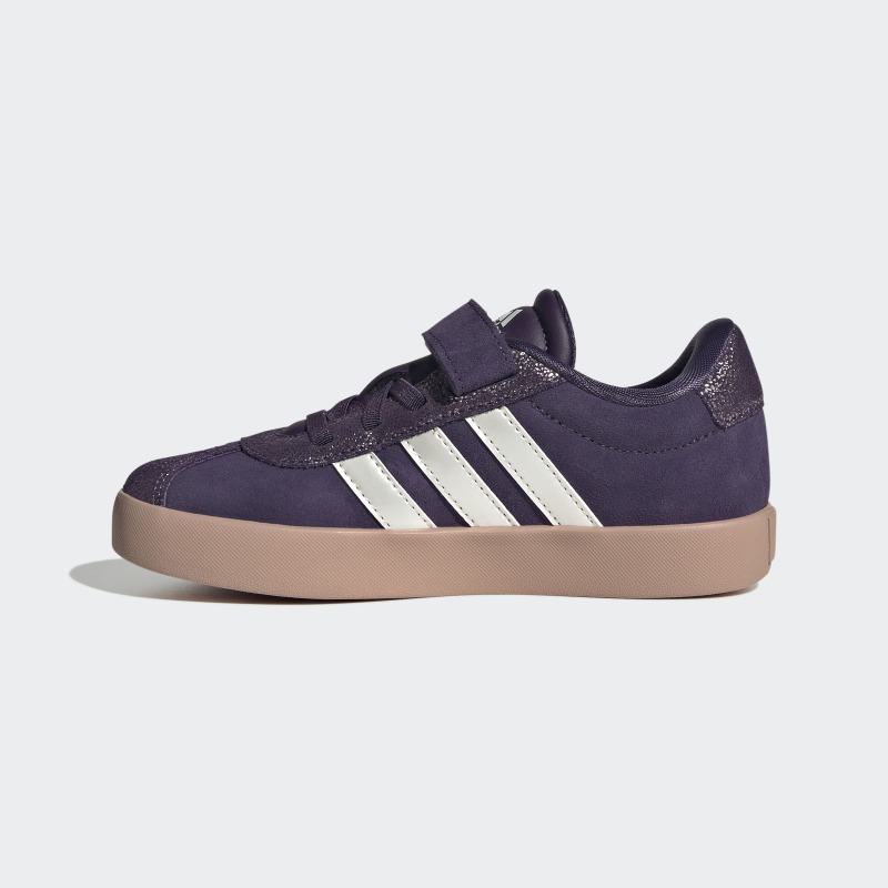 Adidas VL Court 3.0 Mor Çocuk Günlük Ayakkabı - 2