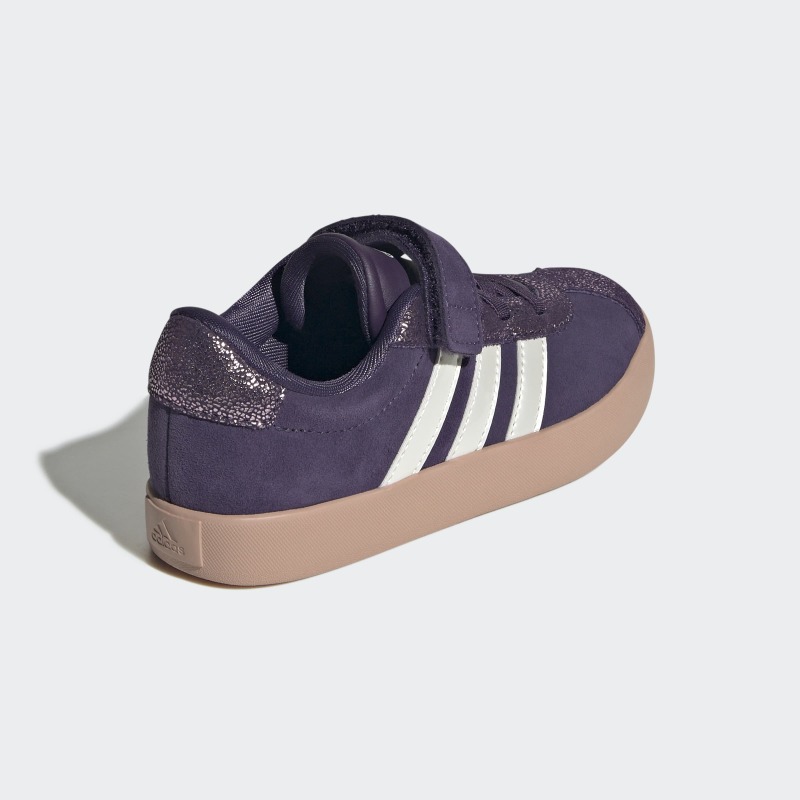 Adidas VL Court 3.0 Mor Çocuk Günlük Ayakkabı - 6