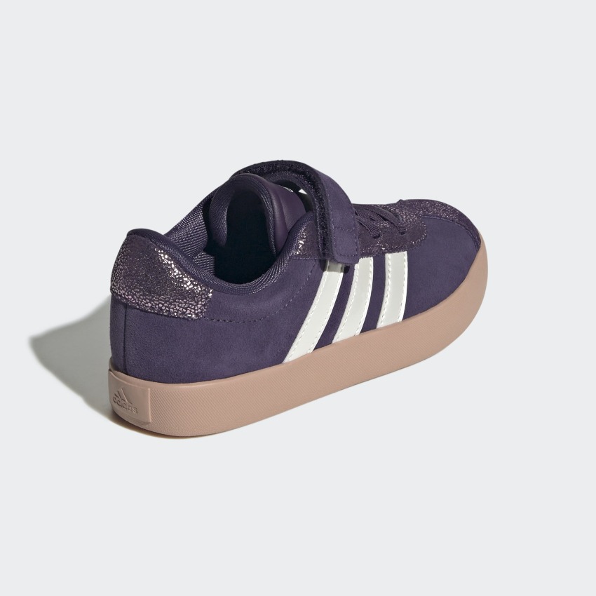 Adidas VL Court 3.0 Mor Çocuk Günlük Ayakkabı - 6