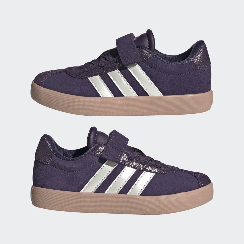 Adidas VL Court 3.0 Mor Çocuk Günlük Ayakkabı - 9