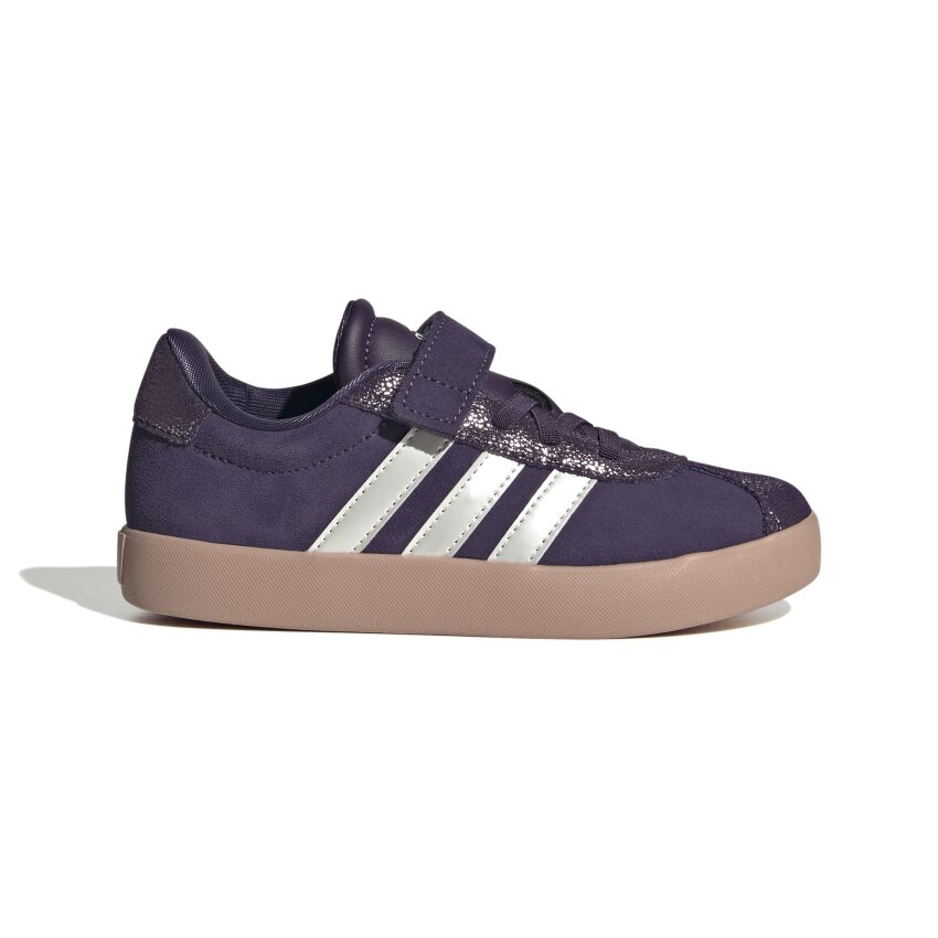 Adidas VL Court 3.0 Mor Çocuk Günlük Ayakkabı - 1