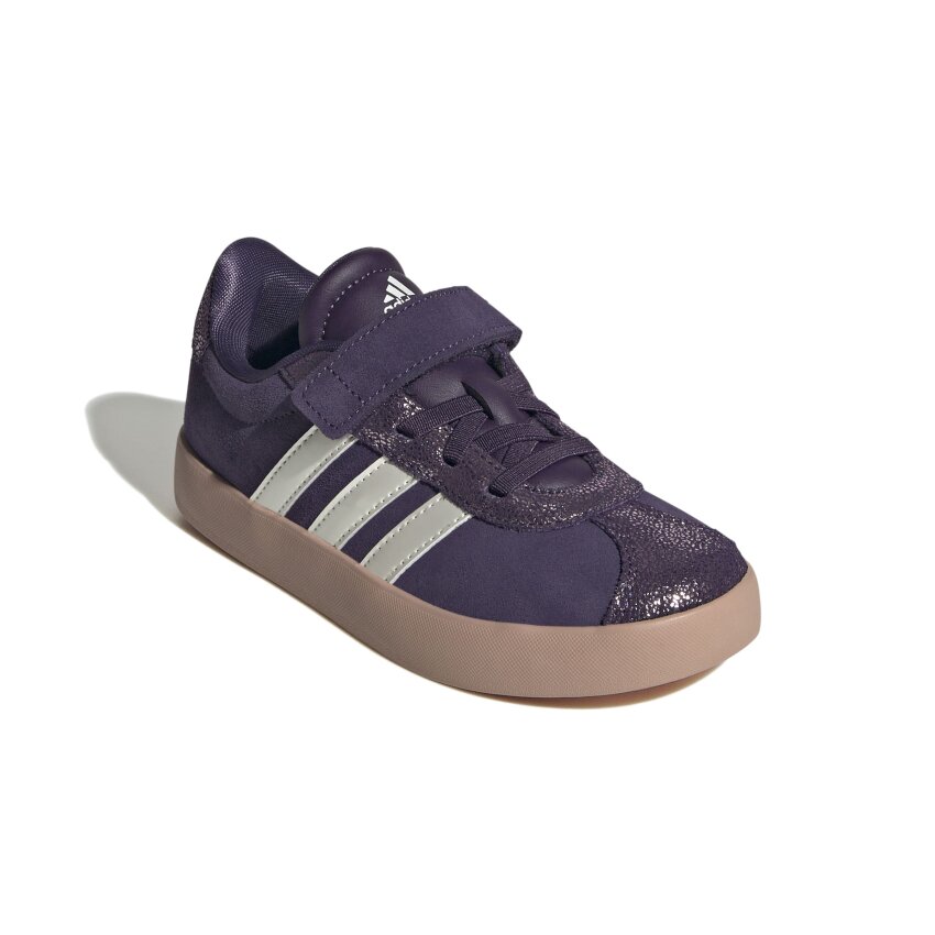 Adidas VL Court 3.0 Mor Çocuk Günlük Ayakkabı - 5