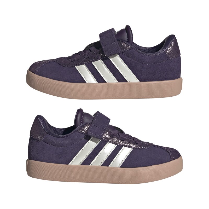 Adidas VL Court 3.0 Mor Çocuk Günlük Ayakkabı - 9