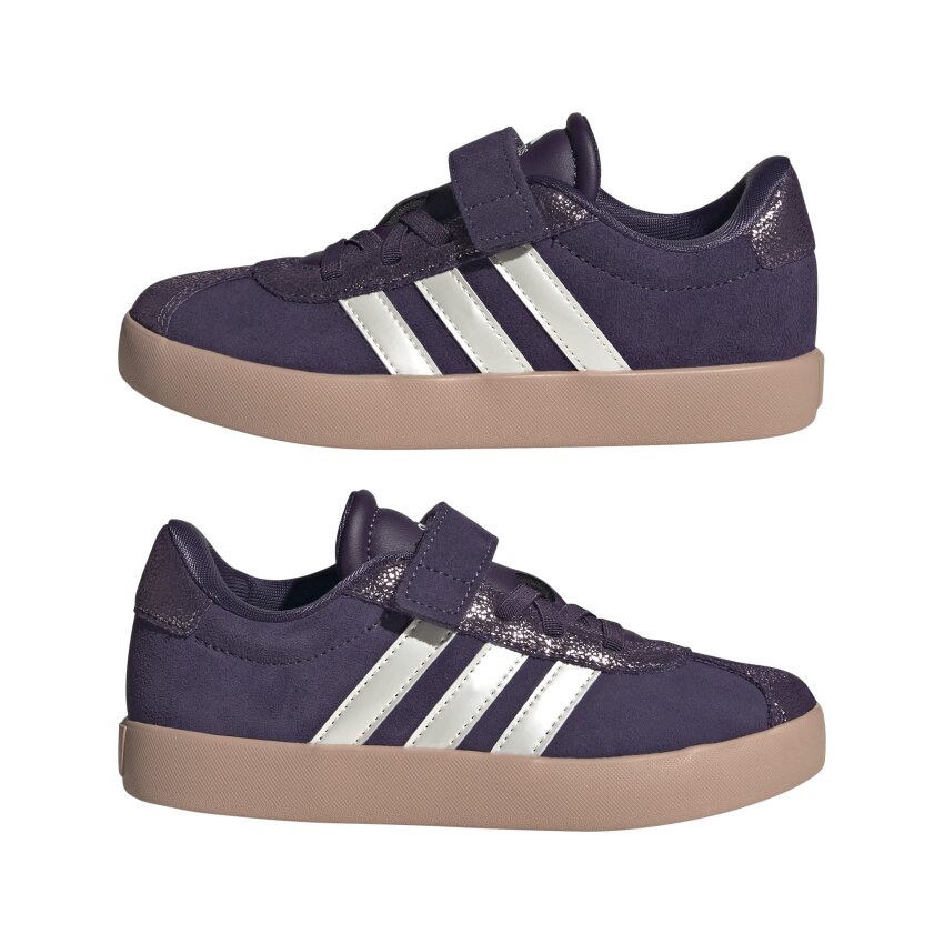 Adidas VL Court 3.0 Mor Çocuk Günlük Ayakkabı - 9