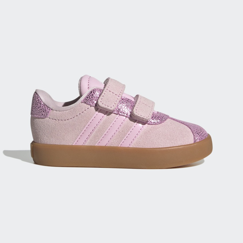 Adidas VL Court 3.0 Pembe Çocuk Günlük Ayakkabı - 1