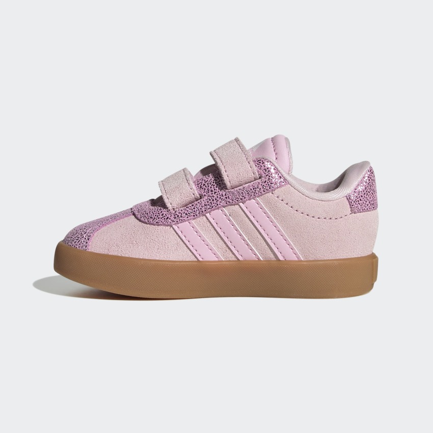 Adidas VL Court 3.0 Pembe Çocuk Günlük Ayakkabı - 3