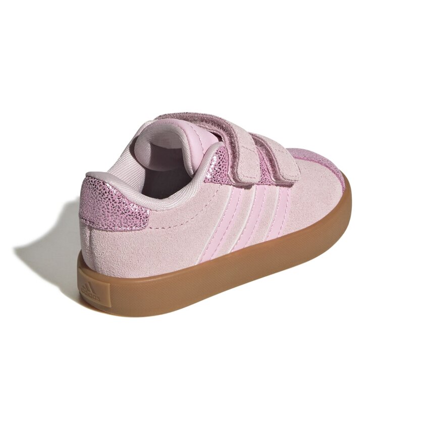 Adidas VL Court 3.0 Pembe Çocuk Günlük Ayakkabı - 6