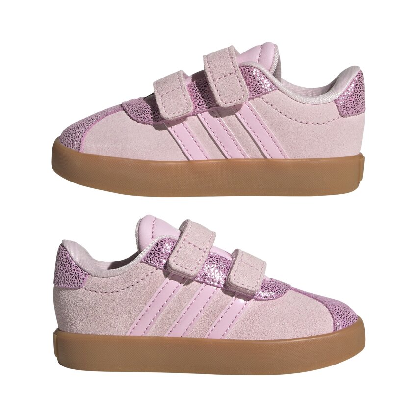 Adidas VL Court 3.0 Pembe Çocuk Günlük Ayakkabı - 9